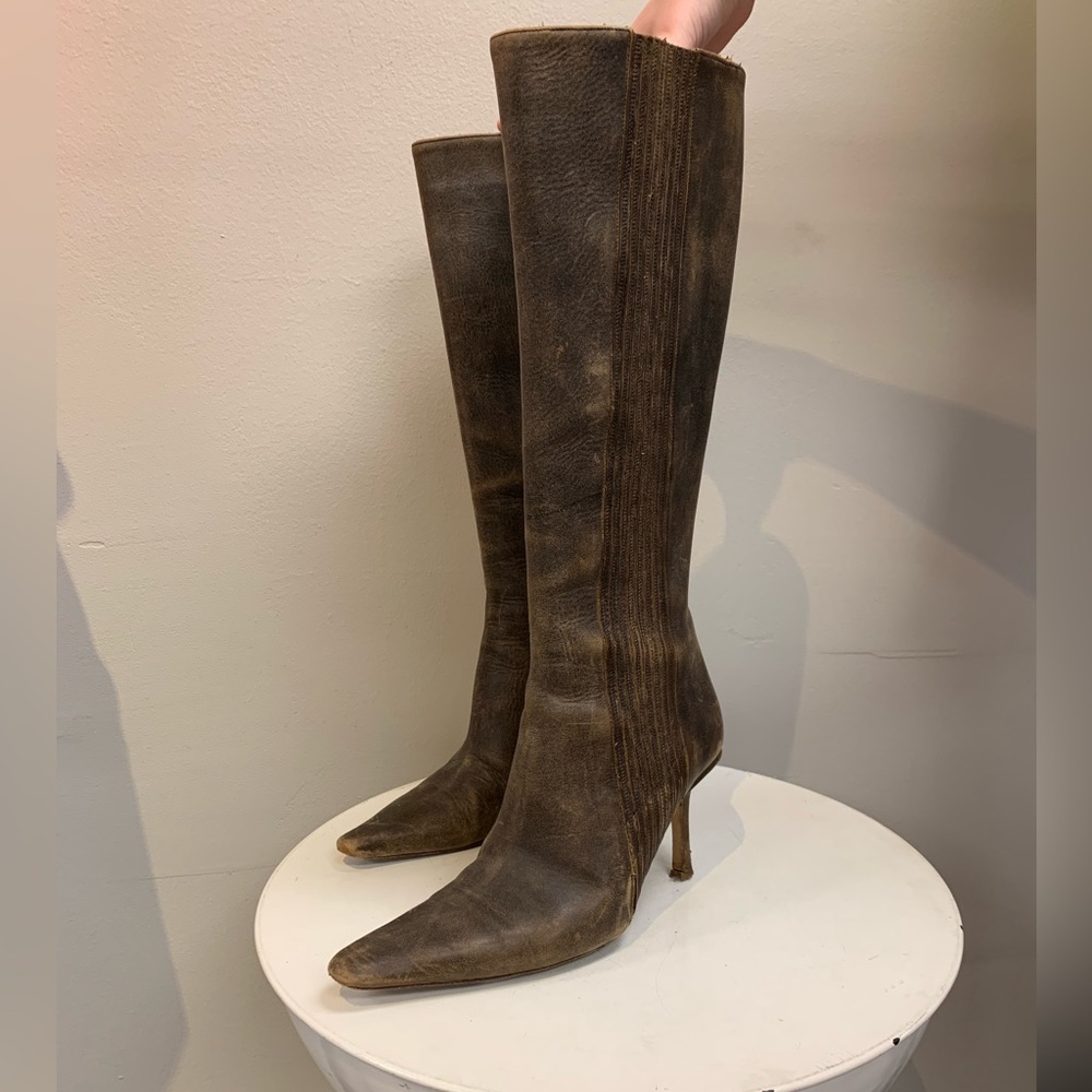 Jimmy Choo heeled boots Sz 38